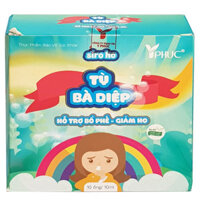 Siro ho Tỳ Bà Diệp, giúp bổ phế, giảm ho và dưỡng âm thanh phế