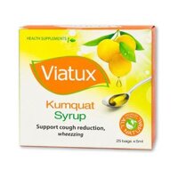 Siro ho Viatux vị tắc (Hộp 25 gói)