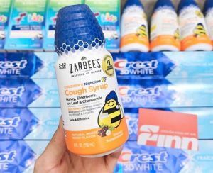 Siro trị ho Zarbee’s Naturals Children's Cough Syrup - 118 ml
