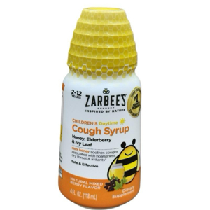 Siro trị ho Zarbee’s Naturals Children's Cough Syrup - 118 ml