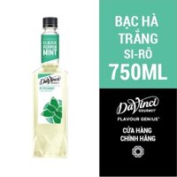 Siro Hương Bạc Hà Cay / Peppermint Syrup - DaVinci Gourmet (750ml)