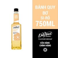 Siro hương Bánh Quy Bơ / Shortbread Cookies Syrup - DaVinci Gourmet (750ml)