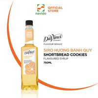 Siro Hương Bánh Quy Bơ / Shortbread Cookies Syrup - DaVinci Gourmet (750ml)