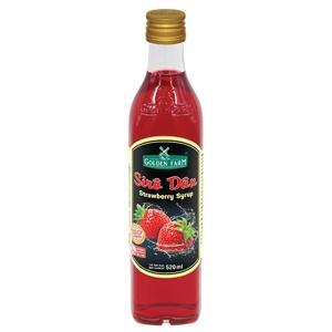 Sirô hương dâu Golden Farm 520ml