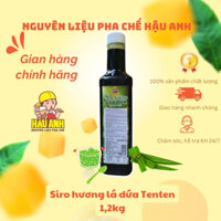 Siro hương lá dứa (lá nếp) Tenten (1,2kg)