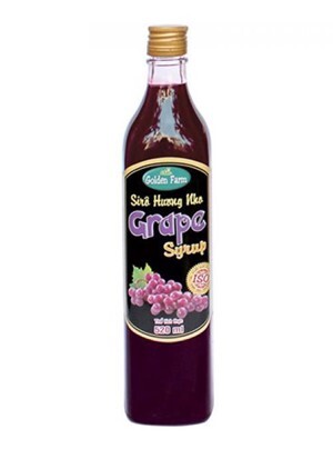 Sirô hương nho Golden Farm 520ml