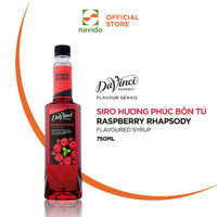 Siro Hương Phúc Bồn Tử / Syrup Raspberry Rahapsody - DaVinci Gourmet (750ml)
