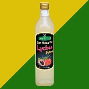 Sirô hương Vải Golden Farm 520ml