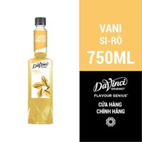 Siro hương Vani / Vanilla Syrup - DaVinci Gourmet