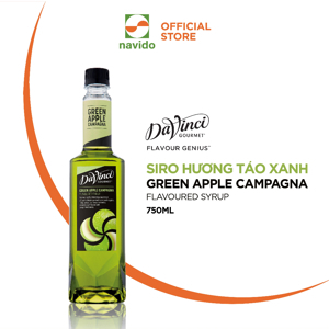 Siro hương vị Táo xanh Davinci 750ml