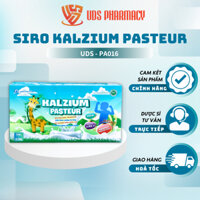 Siro KALZIUM Pasteur bổ sung canxi và vitamin D3, phát triển chiều cao, giảm còi xương, loãng xương