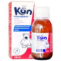 Siro Kan imunoglukan P4H (chai 120ml), hỗ trợ giảm nguy cơ mắc bệnh đường hô hấp