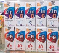 Siro kẽm Zinc max