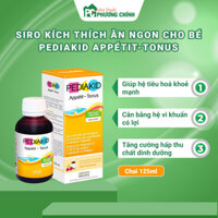 Siro Kích Thích Ăn Ngon Cho Bé Pediakid Appetit Tonus - Hỗ Trợ Giảm Mệt Mỏi & Phục Hồi Sức Khoẻ Cho Bé (Chai 125ml)