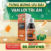 Siro Kích Thích Ăn Ngon Cho Trẻ Suvactif Appétit: Thực Phẩm Bảo Vệ Sức Khỏe Cao Cấp Từ Pháp, Bổ Sung Vitamin, Giúp Tăng Cân, Hết Biếng Ăn, Chậm Lớn, Vị Vani Dễ Uống, Đường Không Chứa Calo