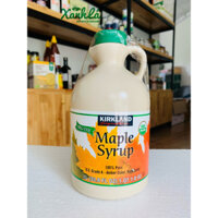 Siro lá phong Kirkland Signature Organic Maple Syrup 1L