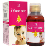Siro Larue Zinc, hỗ trợ bổ sung lysine và DHA giúp hỗ trợ ăn ngon miệng
