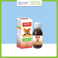 Siro Lipofez Oral Syrup bổ sung sắt và các loại vitamin cho bé hỗ trợ giảm nguy cơ thiếu máu Lọ 150ml