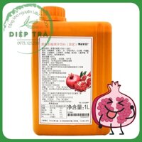 Siro Lựu Boduo 1kg (Mùa hè sảng khoái cùng Trà Lựu đỏ/ Trà Lựu chanh dây)