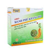 Siro Mạnh Phế Khang Hd hỗ trợ Bổ phế, Giảm ho, Hoá đờm, Làm ấm đường hô hấp Hộp 10 ống
