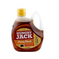 Siro Mật Ong Cây Thích Honey Maple Syrup Hungry Jack Chai 816ml x Thùng 6 Chai