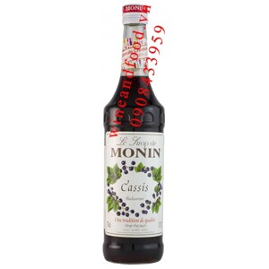 Siro Monin Blackcurrant 700ml
