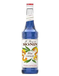 SIRÔ MONIN BLUE CURACAO VỎ CAM