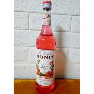 Siro Monin Hoa hồng (Rose) chai 700ml