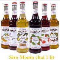 Siro Monin – Monin Syrup nhập khẩu Pháp – nhiều vị- mỗi chai 1000ml