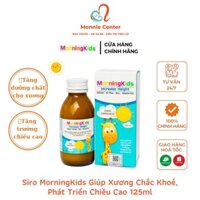SIRO MorningKids Increase Height 125ml - Siro Tăng Chiều Cao Cho Bé, Monnie Center