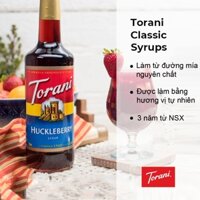 Siro Nham Lê Torani Huckleberry Syrup