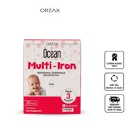 Siro Ocean Multi Iron Hỗ Trợ Bổ Sung Sắt Và 14 Vi Chất Cho Bé