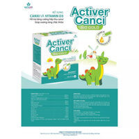 Siro ống ACTIVER CANXI BỔ SUNG CAN XI, VITAMIN D3, GIÚP TĂNG CHIỀU CAO VÀ XƯƠNG CHẮC KHỎE