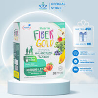 Siro ống uống nhuận táo Fiber Gold ROYAL STAR bổ sung chất xơ, hỗ trợ nhuận tràng, giúp giảm táo bón (Hộp 4 vỉ x 5 ống)