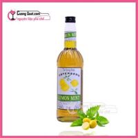 Siro ORANA (Osterberg) Hương Chanh Bạc Hà 750ml (Mua 11 Tặng 1 vải, có thể mix) (Hết hàng)