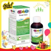 Siro pediakid táo bón cho trẻ từ 6 tháng tuổi Pediakid Transit Doux, Pháp