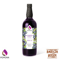 Siro pha chế trái cây Pomona vị việt quất Blueberry (nguyên liệu pha chế)