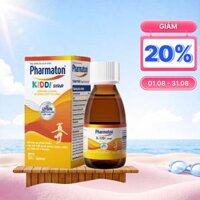 Siro Pharmaton Kiddi Giúp tăng cường sức khỏe, giúp xương chắc khỏe cho trẻ (Chai 100ml)