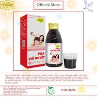 SIRO PQA CHỈ HUYẾT-Hỗ trợ thanh nhiệt, cầm máu, hạn chế xuất huyết chai 125ml