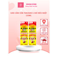 Siro S Paburon giảm ho cho bé, Siro ho chó mèo giảm ho cảm cúm sổ mũi cho bé Nhật Bản