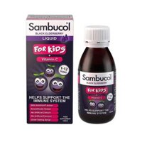 Siro Sambucol Black Elderberry Liquid For Kids – Tăng đề kháng cho bé từ 1 – 12 tuổi