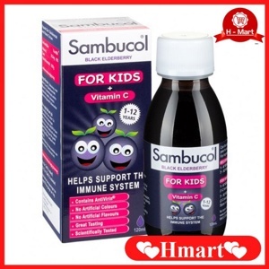 Siro Sambucol tăng sức đề kháng cho trẻ từ 1-12 tuổi