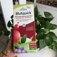 🍁Siro Sắt Blutquick - hãng Herbaria ( Đức ) tốt cho phụ nữ có thai, cho con bú, thanh thiếu niên trong mùa thi cử,..