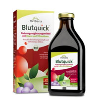 Siro sắt hữu cơ Blutquick bổ sung sắt và vitamin 500ml