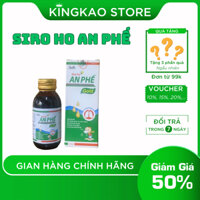 Siro siro ho An Phế - Hỗ trợ Giảm đau rát họng