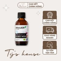 Siro Sổ Mũi Runny Nose Brauer Úc Cho Bé Từ 6 Tháng Giúp Giảm Sổ Mũi, Tắc Mũi, Nghẹt Mũi Hiệu Quả