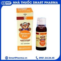 Siro Sotstop Daewoong điều trị giảm đau, hạ sốt, kháng viêm ( Hộp 1 lọ 100ml)