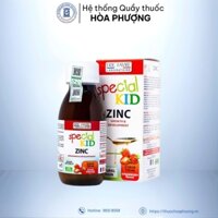 Siro Special Kid Zinc Eric Favre Wellness hỗ trợ bổ sung kẽm, tăng đề kháng cho trẻ (125ml)