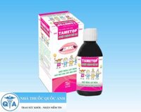 Siro Tametop – Dùng cho trẻ nhiệt miệng, chảy máu chân răng