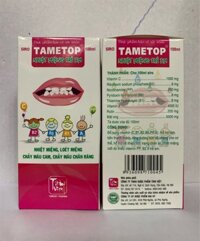 Siro TAMETOP Hồng Nhiệt Miệng trẻ em – Lọ